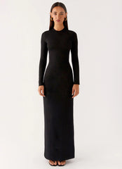 Kamora Maxi Dress - Black